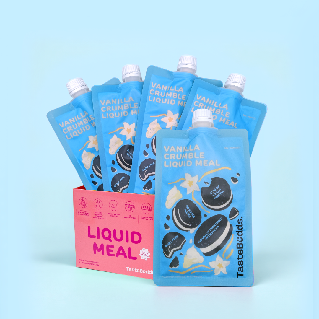 Vanilla Crumble Liquid Meal | Ready in 15s